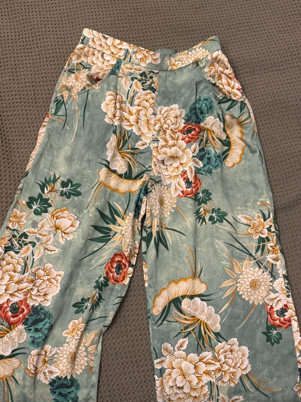 Zara Floral Pant Size SM